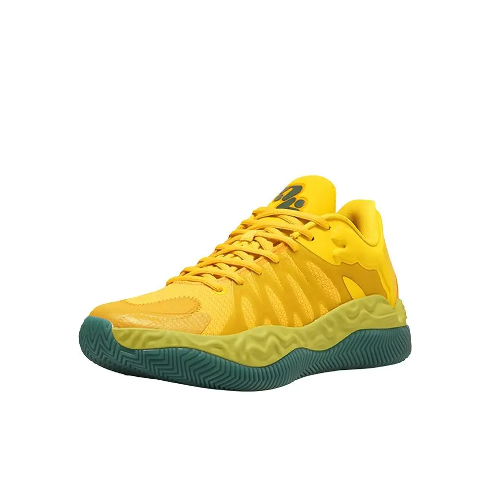 Puma shoes - PUMA Hali 1 Basketball  Youth - 31345901 - Yellow 0