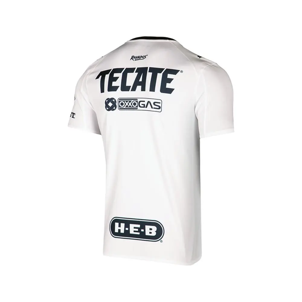 Puma clothing - PUMA C.F. Monterrey Away Promo 2526 Short Sleeve Soccer Jersey - 70693601 - White 5