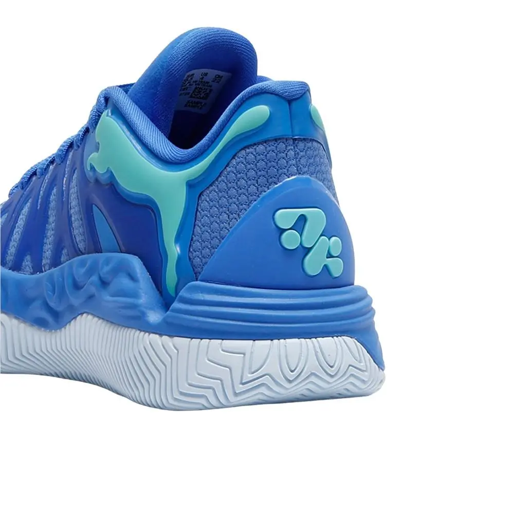 Puma shoes - PUMA Hali 1 Basketball  Youth - 31345501 - Blue 5
