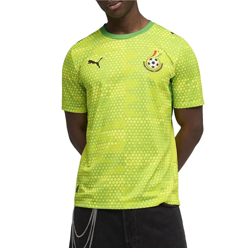 Puma clothing - PUMA  X Ghana X Salehe Bembury Goalkeeper Jersey - 78709988 - Green 1