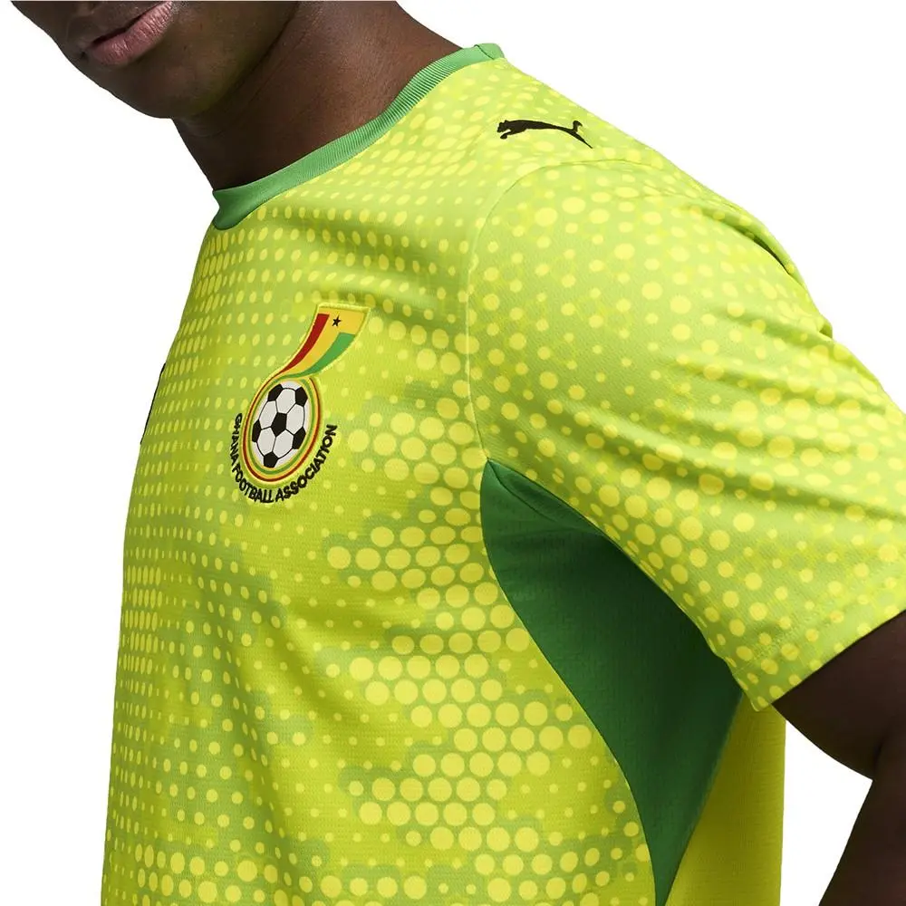 Puma clothing - PUMA  X Ghana X Salehe Bembury Goalkeeper Jersey - 78709988 - Green 10