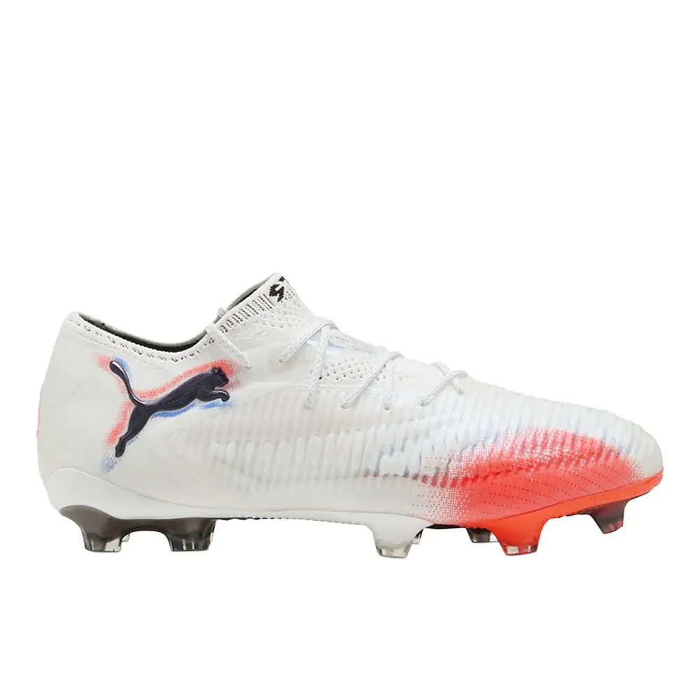 Future 8 Ultimate Low Firm Ground Soccer Cleats Mens White Sneakers Athleti by Puma