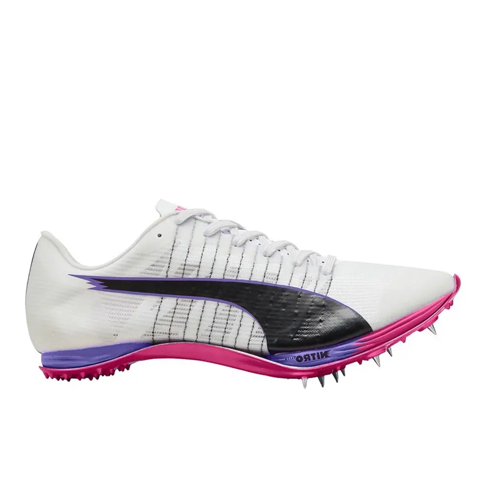 Evospeed 400 Nitro Elite 2 Digitokyo Track Field Cleats Mens White Sneaker by Puma