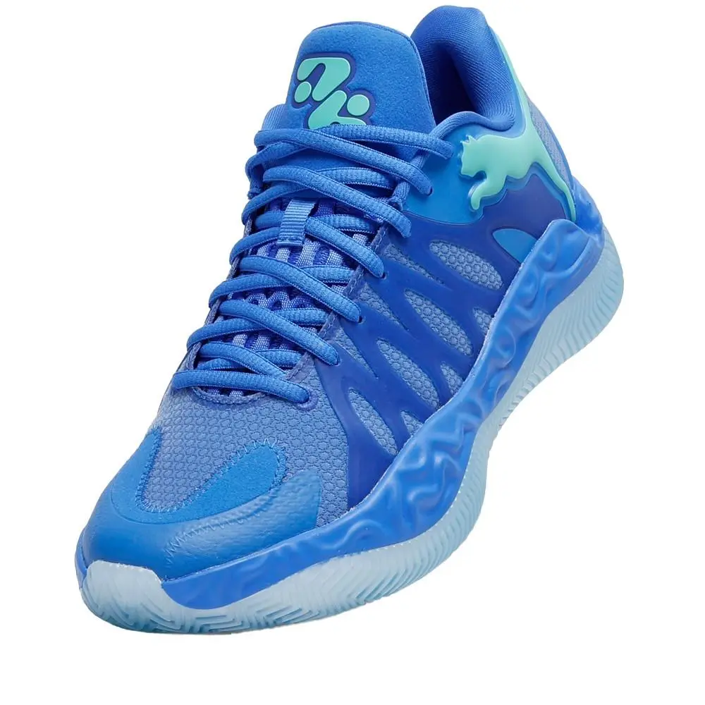 Puma shoes - PUMA Hali 1 Basketball - Hali Basketball - 31345001 - Blue 4