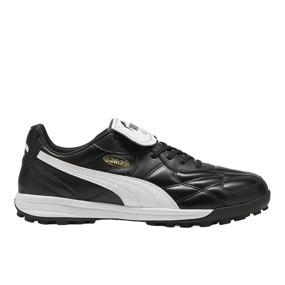 King Top Turf Soccer Cleats Mens Black Sneakers Athletic Shoes 10903502 by Puma