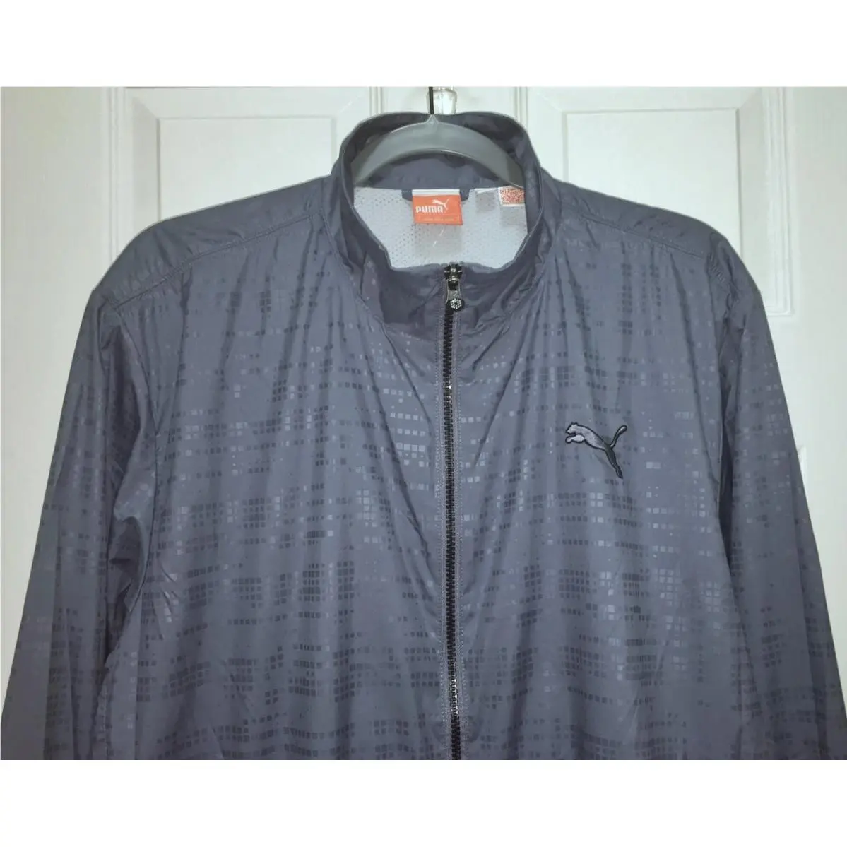 Puma clothing - PUMA MS Wind Windbreaker Lightweight Golf Track Ja - 568321 - Gray 10