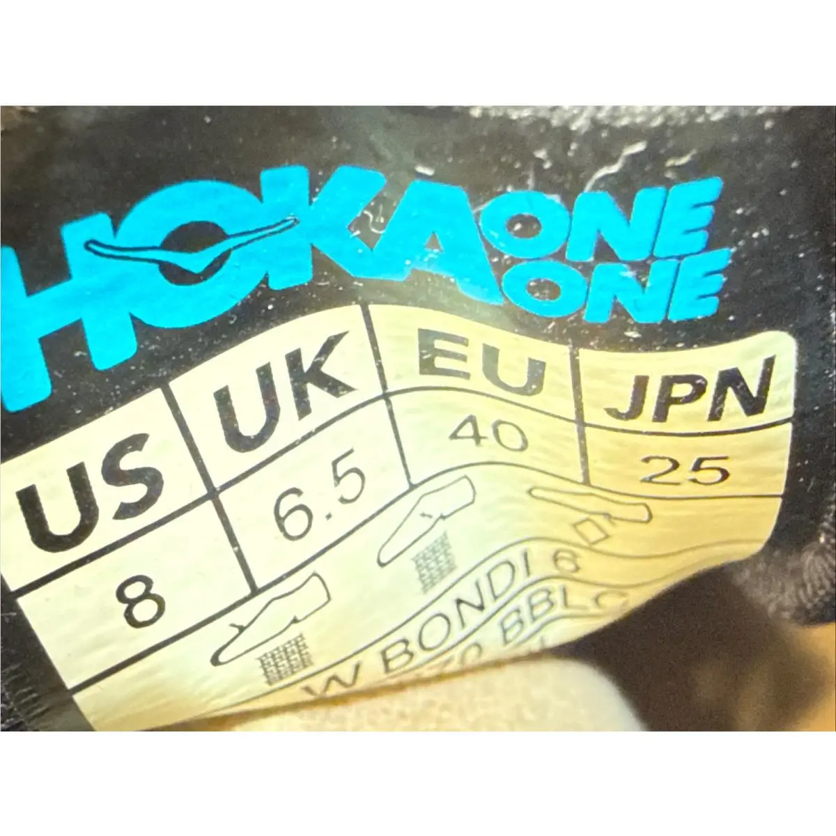 Hoka shoes - Hoka One One HOKA Bondi 6 - 1019270-BBLC - Black (UPC: 0191142692564) 7