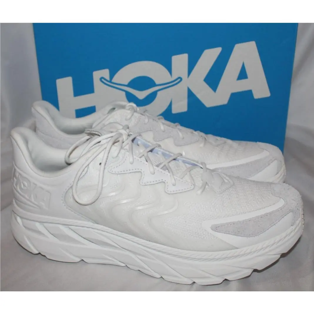 Hoka One Clifton LS Nimbus Cloud Running Athletic Sneakers Men`s Sz 12