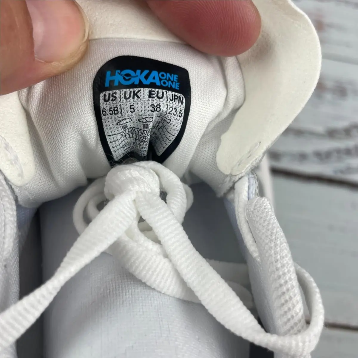 Hoka shoes - Hoka Skyward X 2 - Skyward - White (UPC: 198605520013) 7