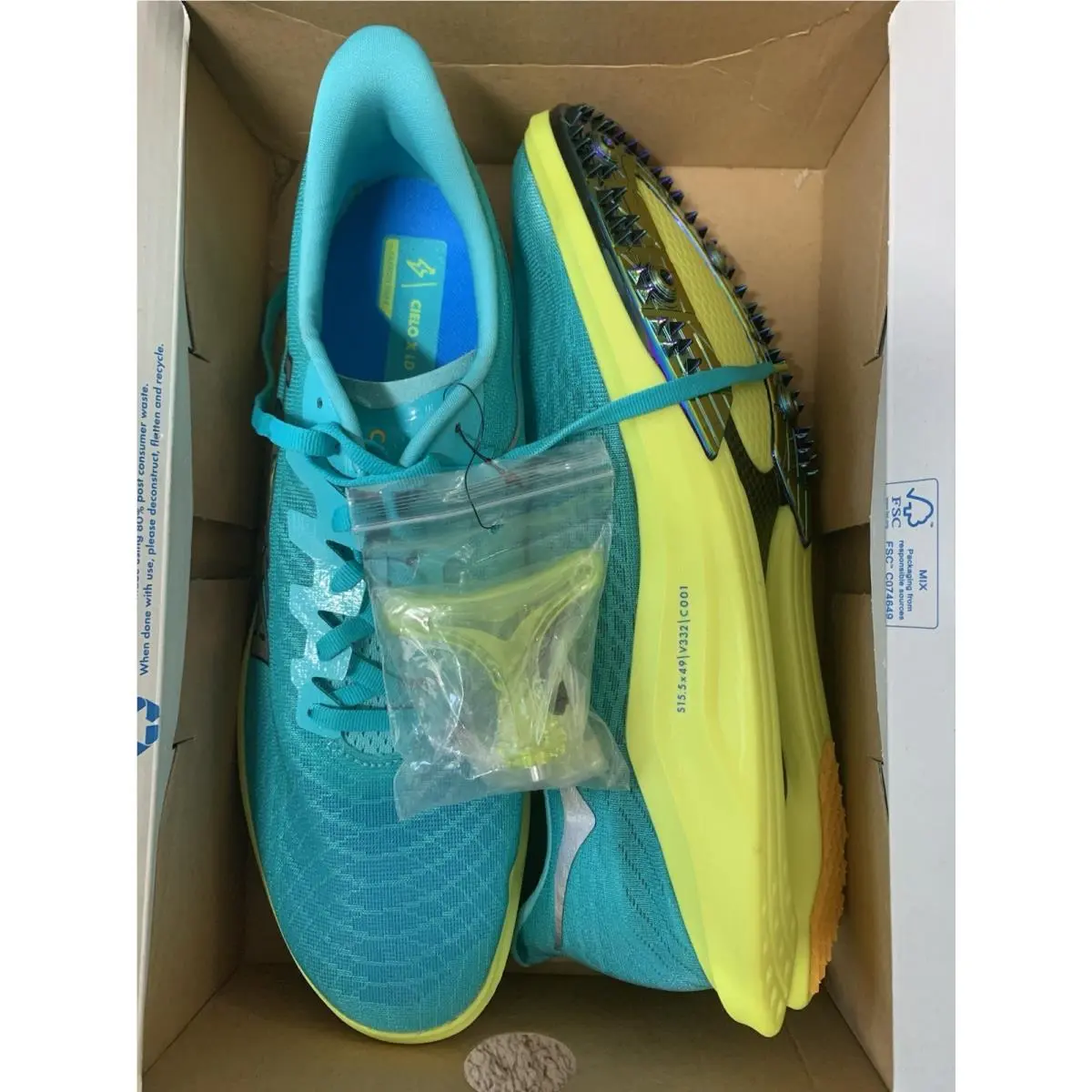 Hoka shoes - Cielo X 2 LD - Cielo - 1134533-CEPR - Ceramic/Evening PrImrose (UPC: 196565197382) 4