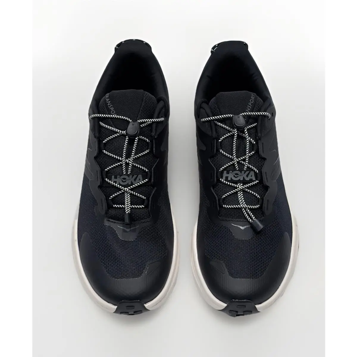 Hoka shoes - Hoka One One HOKA Transport - 1123153-BKLB - Black / Alabaster (Black with subtle white accents) 1