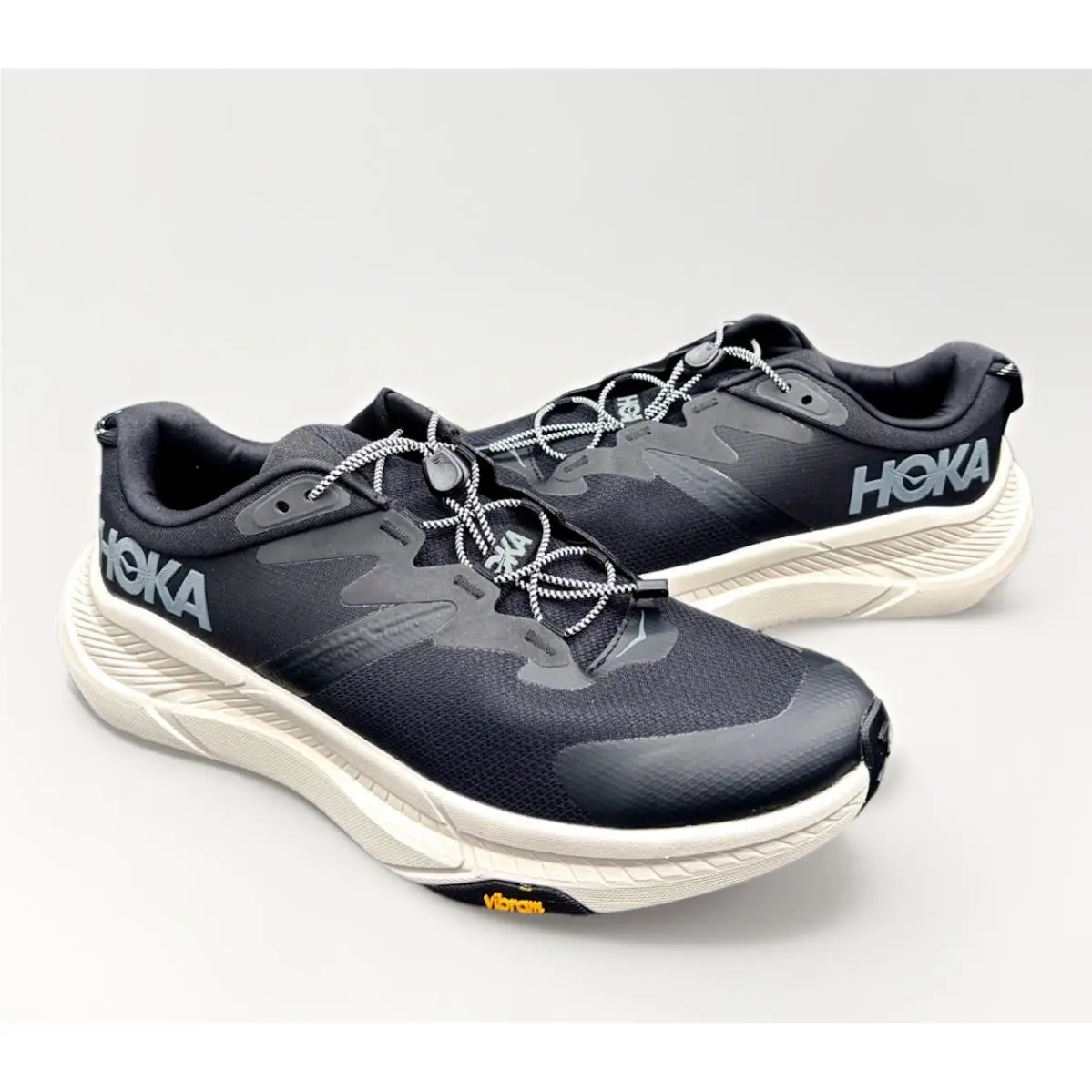 Hoka shoes - Hoka One One HOKA Transport - 1123153-BKLB - Black / Alabaster (Black with subtle white accents) 5