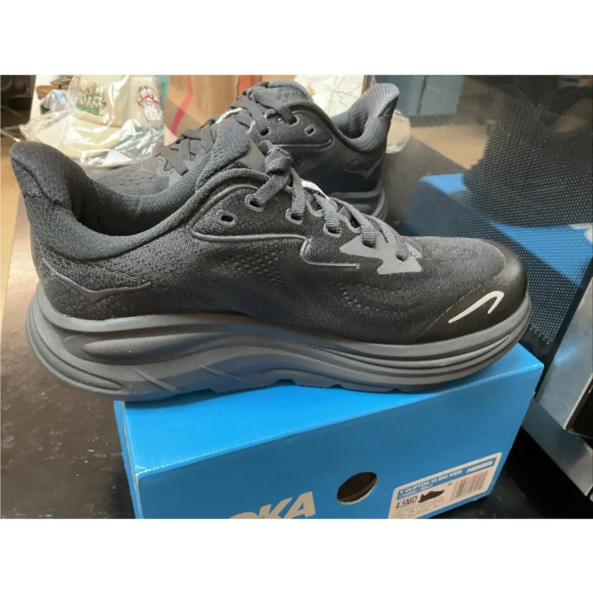 Hoka shoes - CLIFTON 10 - CLIFTON - Black 3