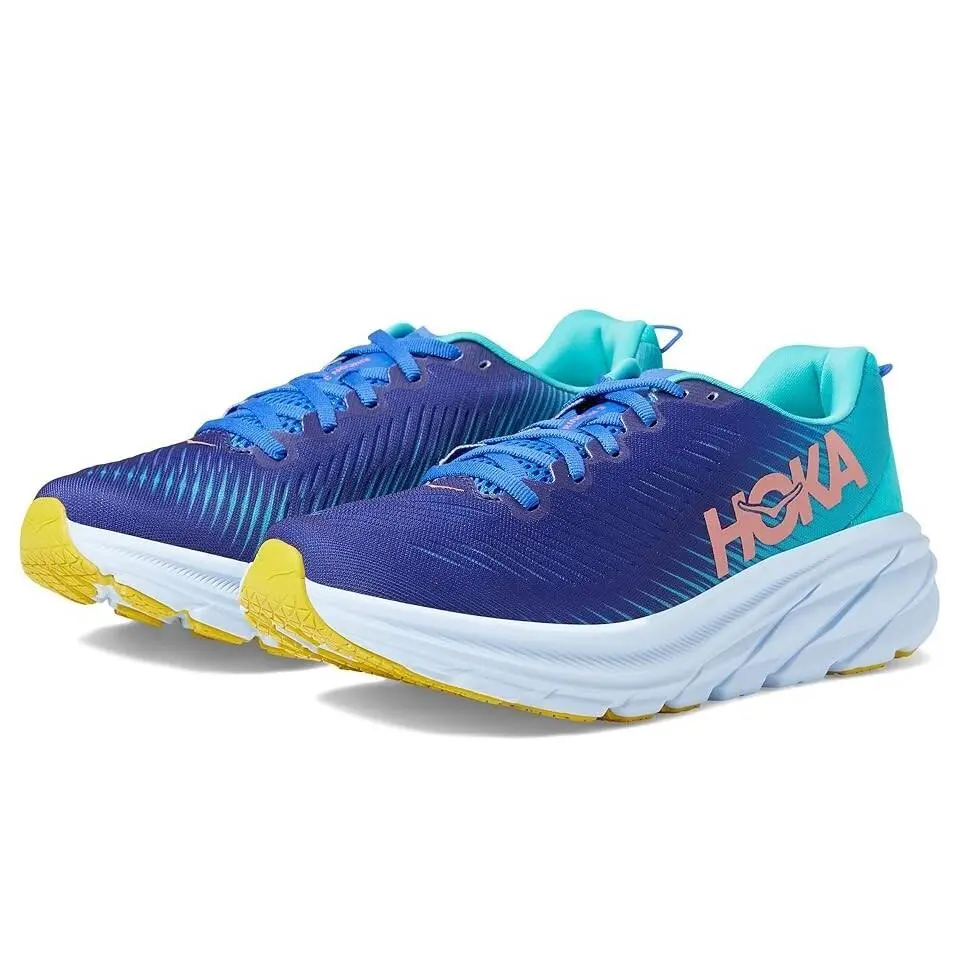 Hoka D5308 Womens Blue Rincon 3 Athletic Shoes Size US 11 B EU 44