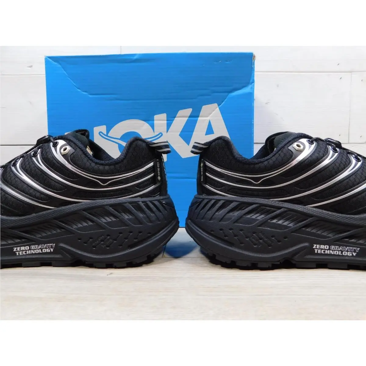 Hoka shoes - Stinson Evo GTX - Stinson Evo GTX - 1173890-BKSV - Black (UPC: 198605588228) 2