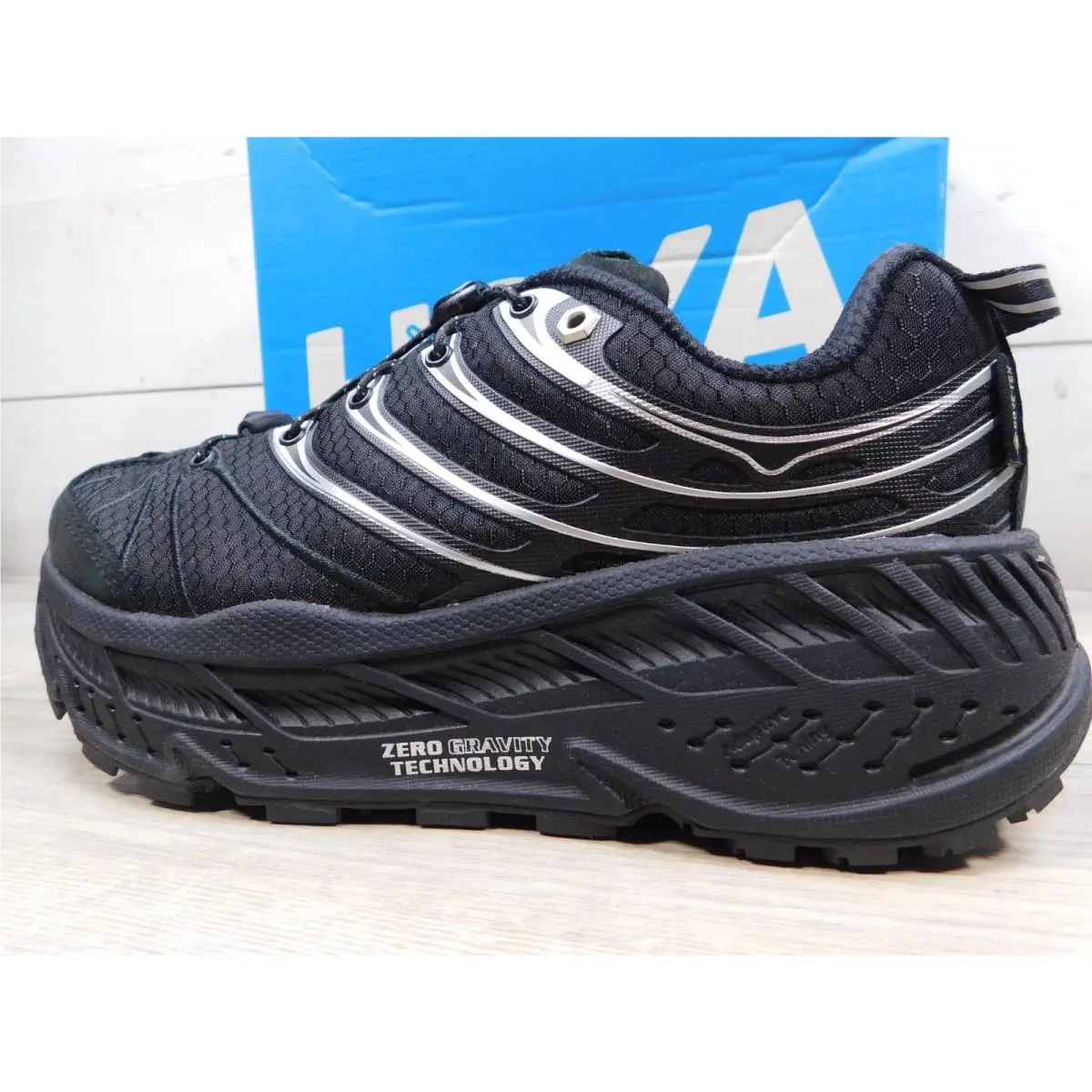 Hoka shoes - Stinson Evo GTX - Stinson Evo GTX - 1173890-BKSV - Black (UPC: 198605588228) 0