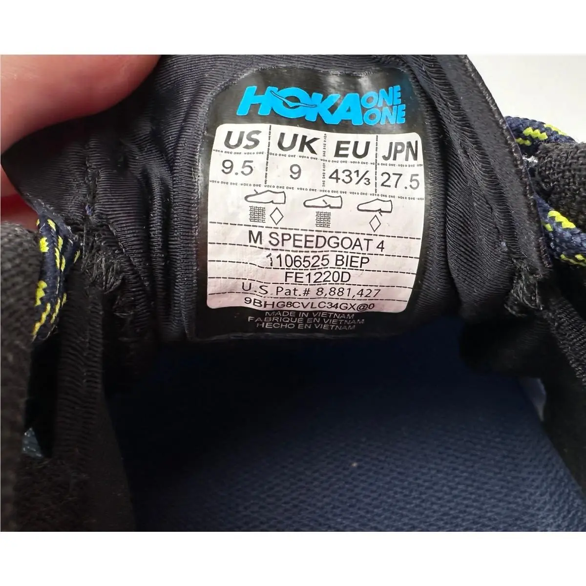 Hoka shoes - Blue 5