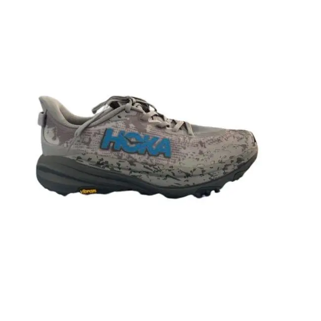 Hoka Men`s Speedgoat 6 Sneaker - Galactic Grey Blue - 9