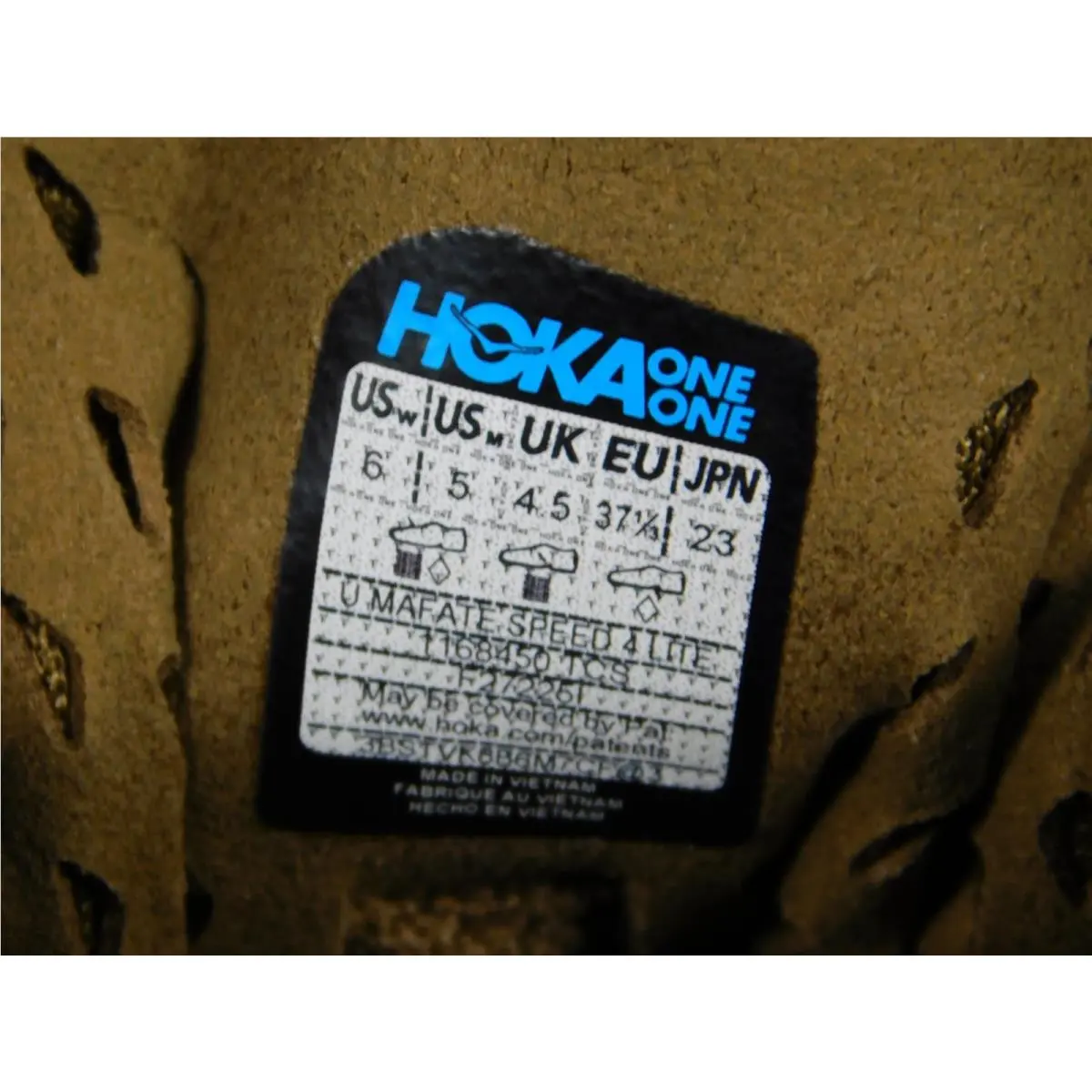 Hoka shoes - Hoka One One Mafate Speed 4 Lite - 1168450 TCS - Tree Bark/Cast Iron 4