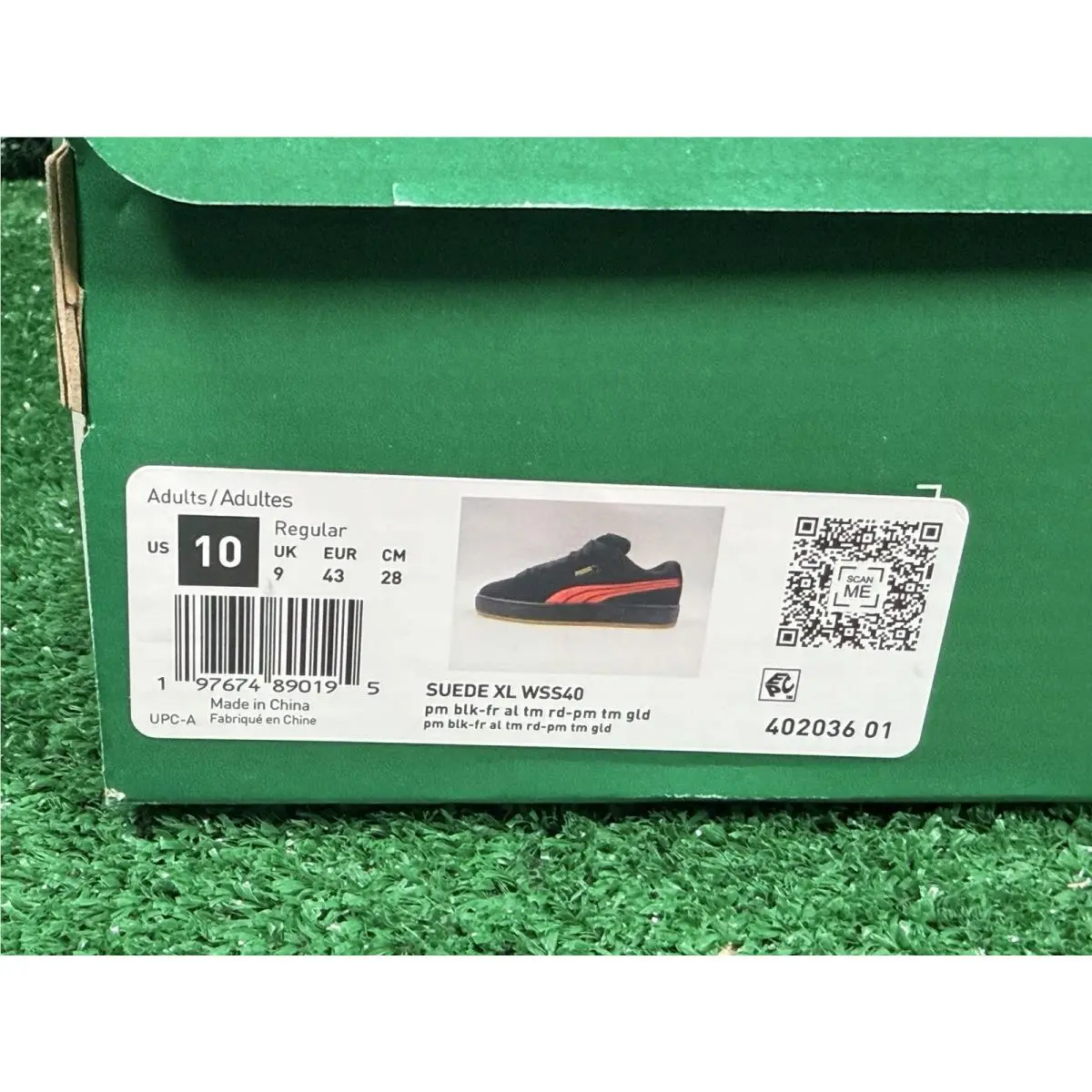 Puma shoes - PUMA Suede XL - Suede - 402036 01 - Black (UPC: 197674890195) 9