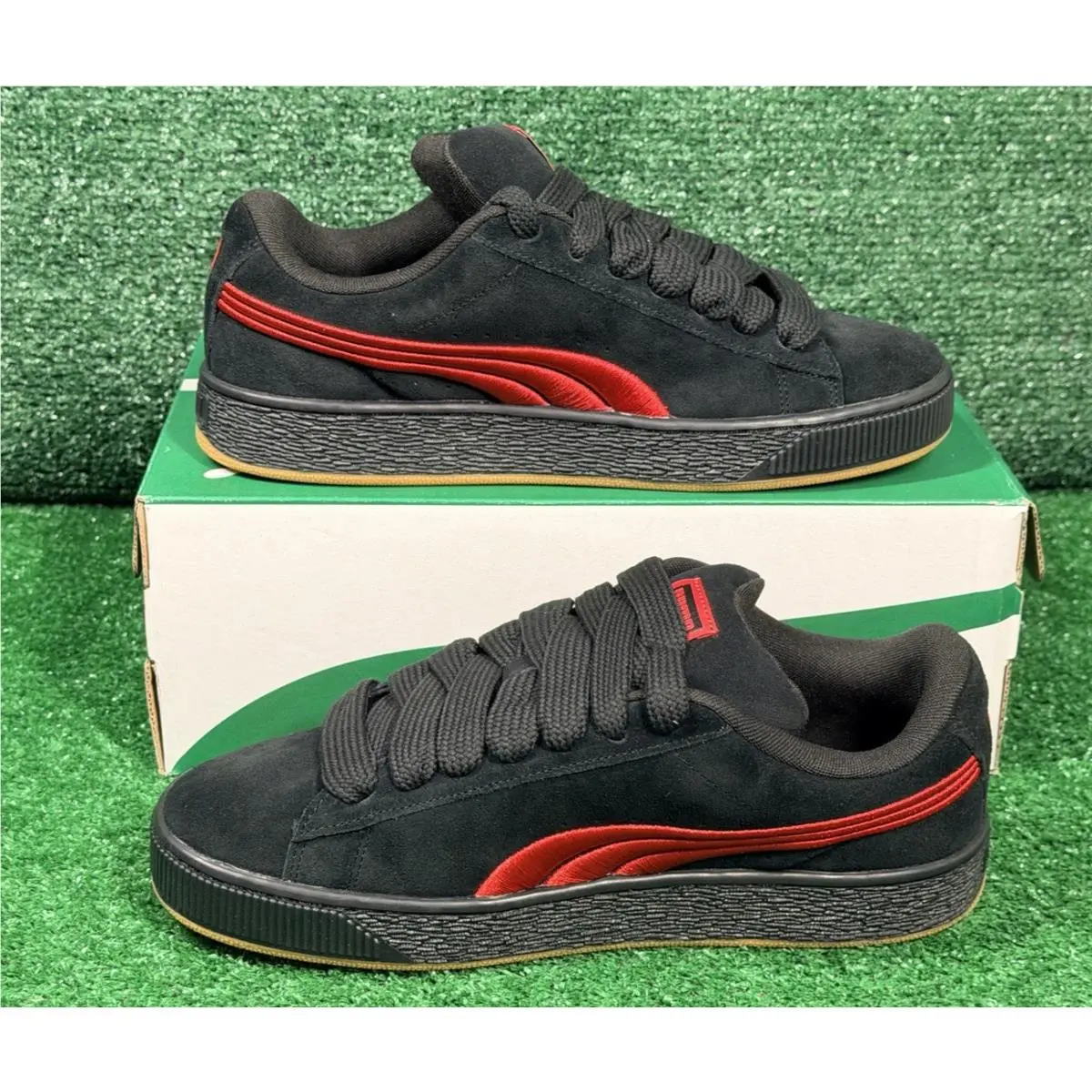 Puma shoes - PUMA Suede XL - Suede - 402036 01 - Black (UPC: 197674890195) 0