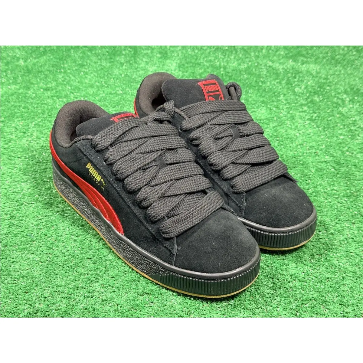 Puma shoes - PUMA Suede XL - Suede - 402036 01 - Black (UPC: 197674890195) 1