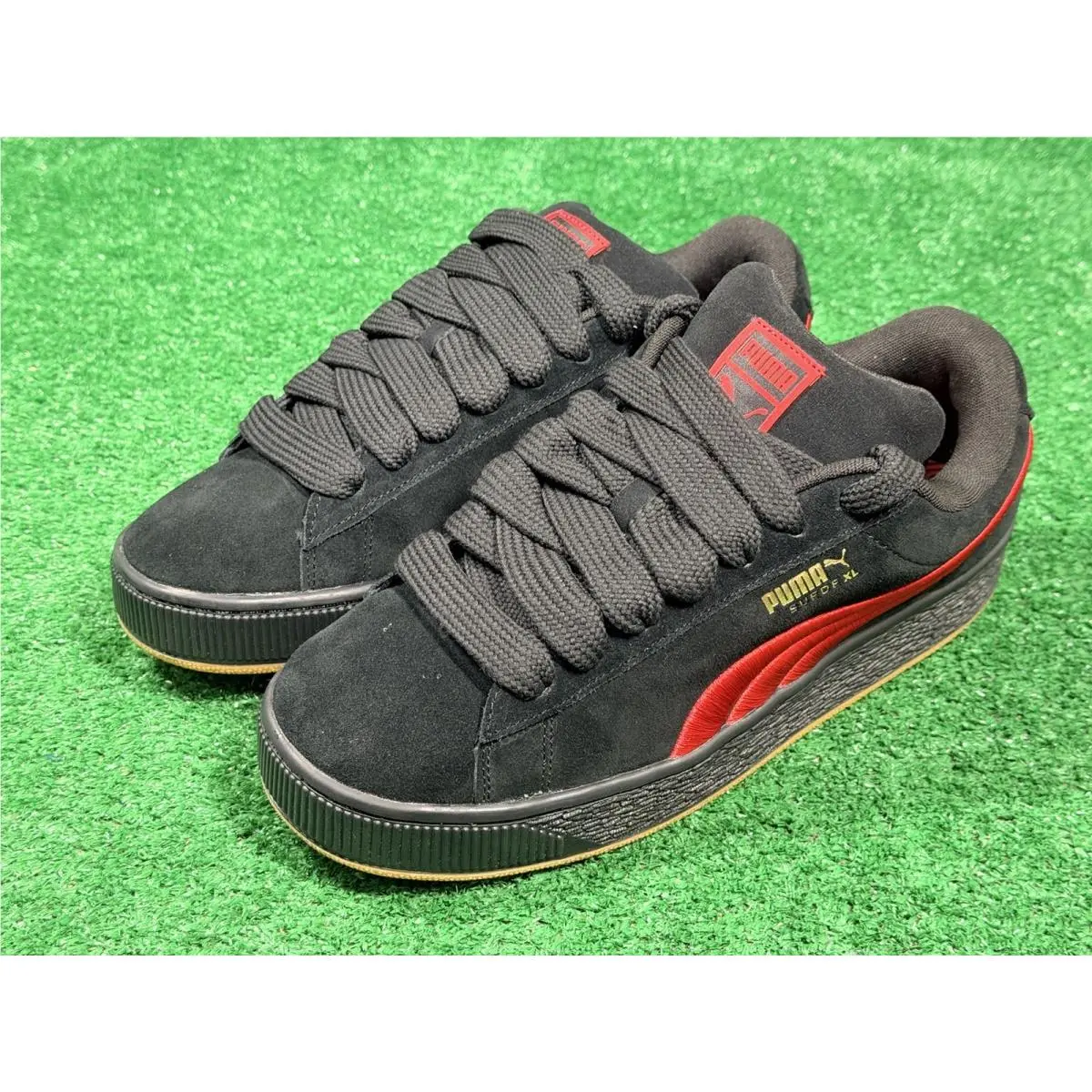 Puma shoes - PUMA Suede XL - Suede - 402036 01 - Black (UPC: 197674890195) 3