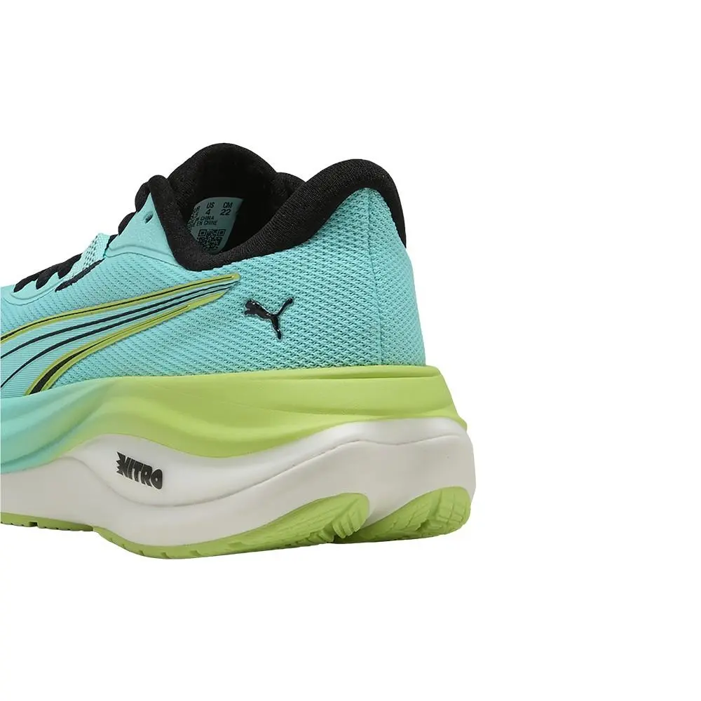 Puma shoes - PUMA Electrify Nitro 5 Running Shoe Youth - 31403906 - Green (UPC: 199260851368) 5