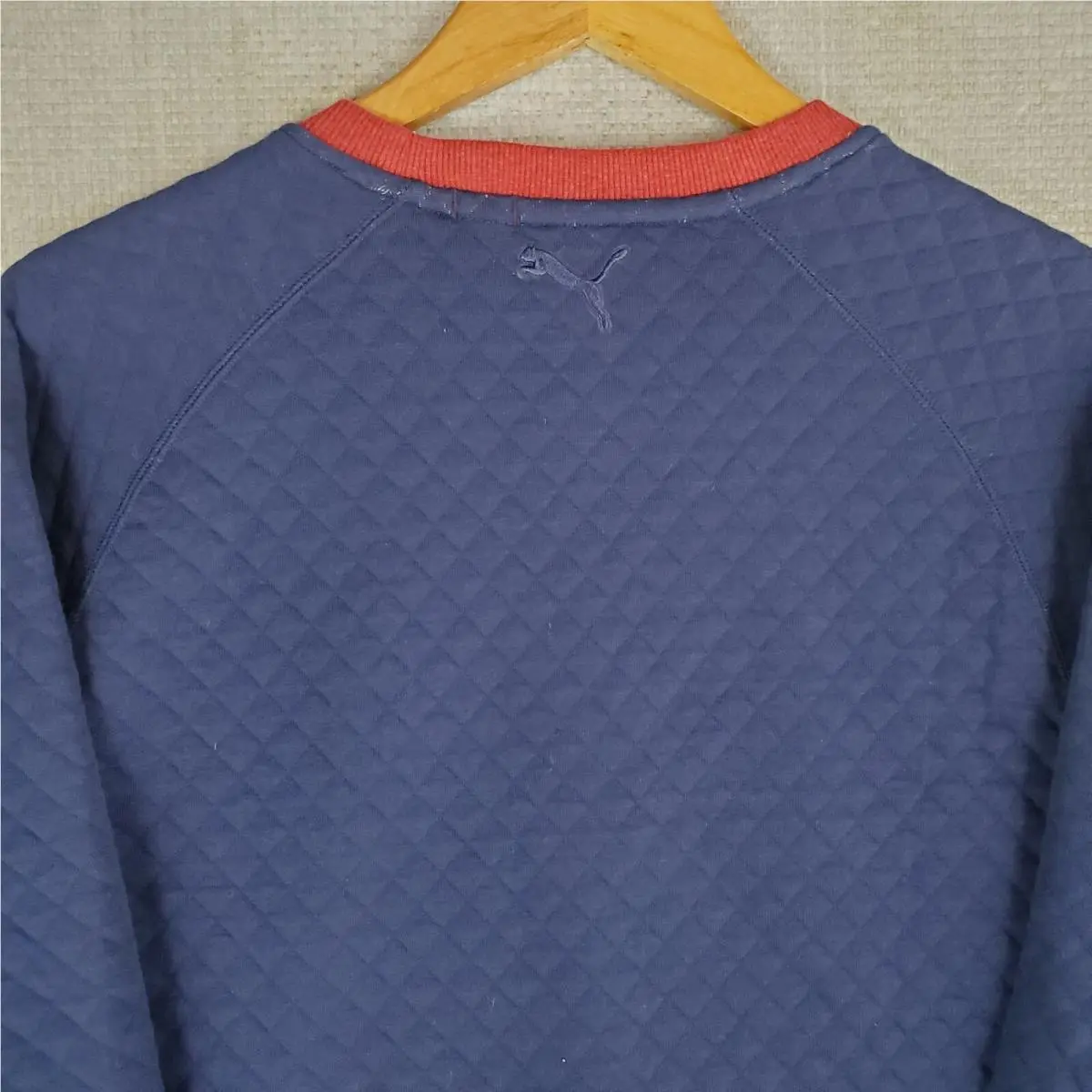Puma clothing - golf tennis casual performance wicking stretchy sport shirt chest length long sleeve sweater sweatshirt crew neck mens size quilted elbow patch long sleeves carlsbad california raglan sleeves - Multicolor 4