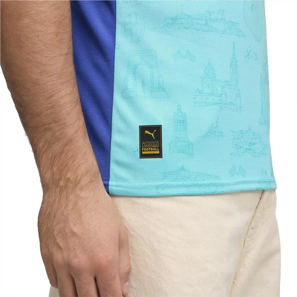 Puma clothing - PUMA Om Special Edition Crew Neck Short Sleeve Jersey Replica - 71361805 - Blue (UPC: 199259106165) 4