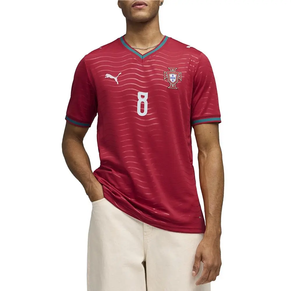 Puma clothing - PUMA Portugal 2026 Home Player Soccer Jersey - 78814178 - Red (UPC: 199260222311) 1