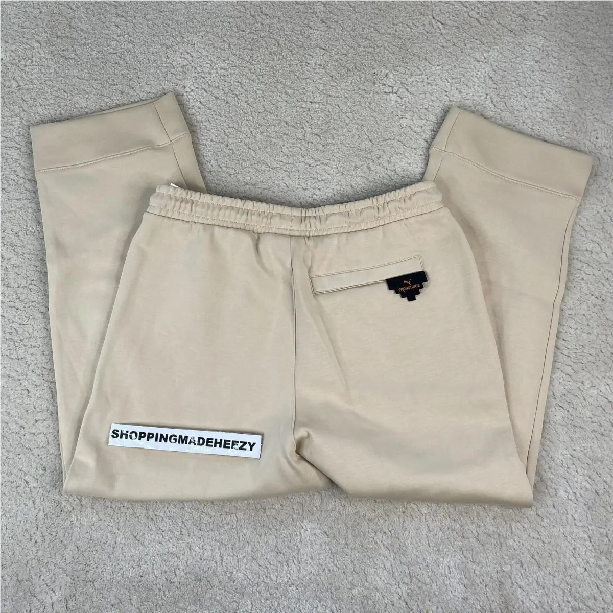 Puma clothing - PUMA 7/8 Cropped Activewear - Cropped Activewear - Beige (UPC: 194580018576) 8