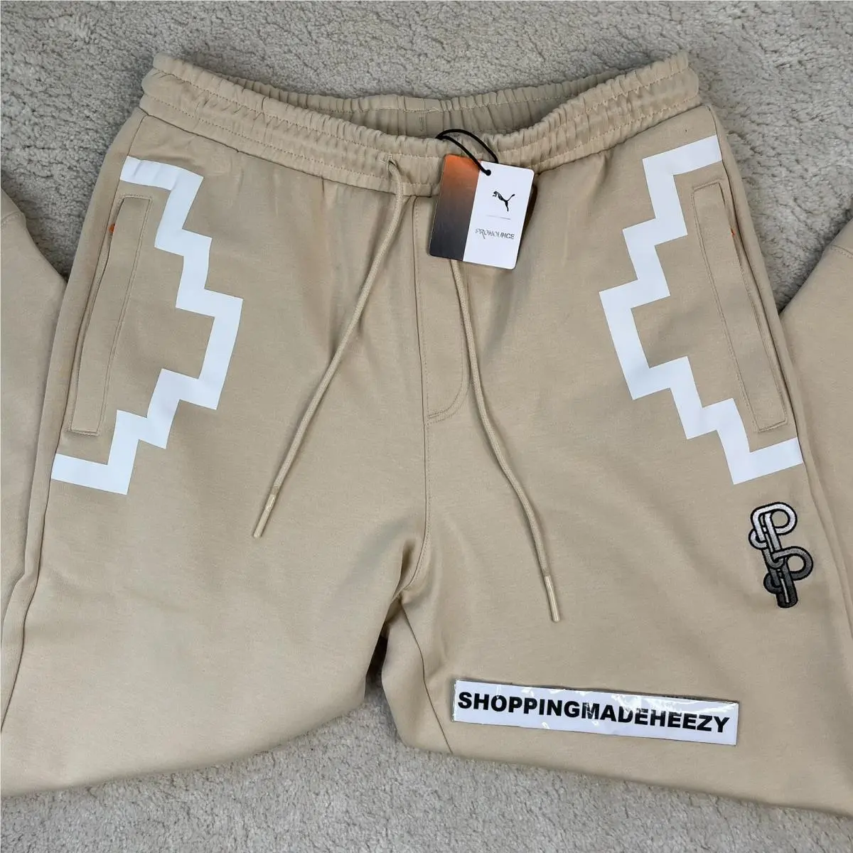Puma clothing - PUMA 7/8 Cropped Activewear - Cropped Activewear - Beige (UPC: 194580018576) 0