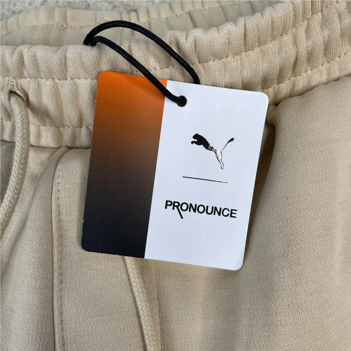 Puma clothing - PUMA 7/8 Cropped Activewear - Cropped Activewear - Beige (UPC: 194580018576) 2