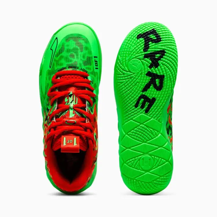 Puma shoes - PUMA MB.01 - 310508-01 - Fluro Green Pes-PUMA Red 15
