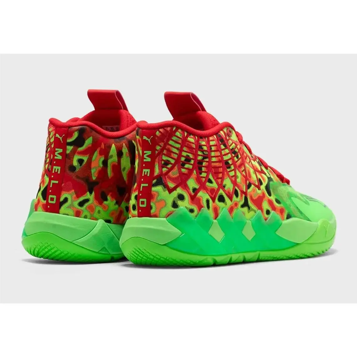 Puma shoes - PUMA MB.01 - 310508-01 - Fluro Green Pes-PUMA Red 18