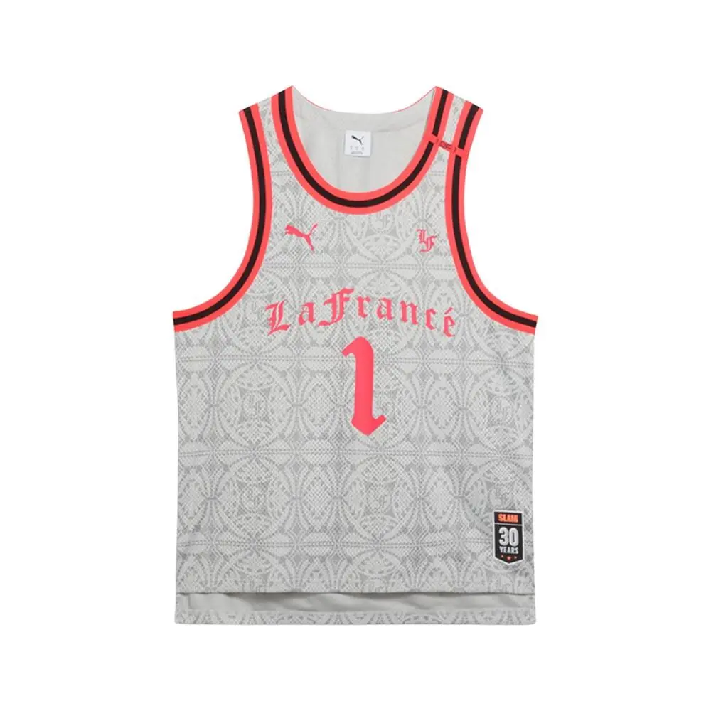 Hoops X Lafrance Slam Crew Neck Basketball Jersey Mens Size M 63160501 by Puma