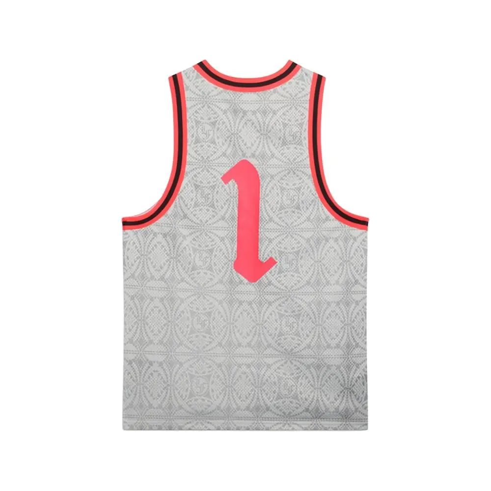 Puma clothing - PUMA  Hoops X Lafrance Slam Crew Neck Basketball Jersey - 63160501 - Grey (UPC: 197674568124) 0