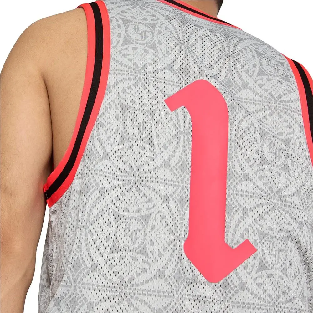Puma clothing - PUMA  Hoops X Lafrance Slam Crew Neck Basketball Jersey - 63160501 - Grey (UPC: 197674568124) 5