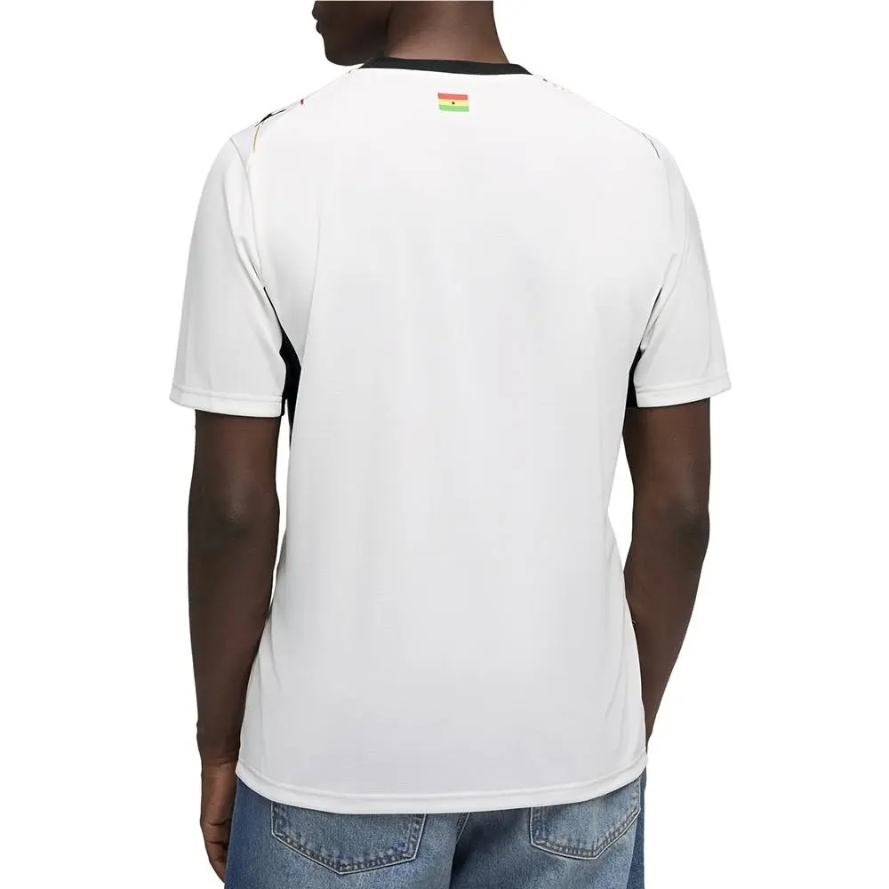 Puma clothing - PUMA Ghana Home Crew Neck Replica Jersey - 78341901 - White (UPC: 199259330416) 2