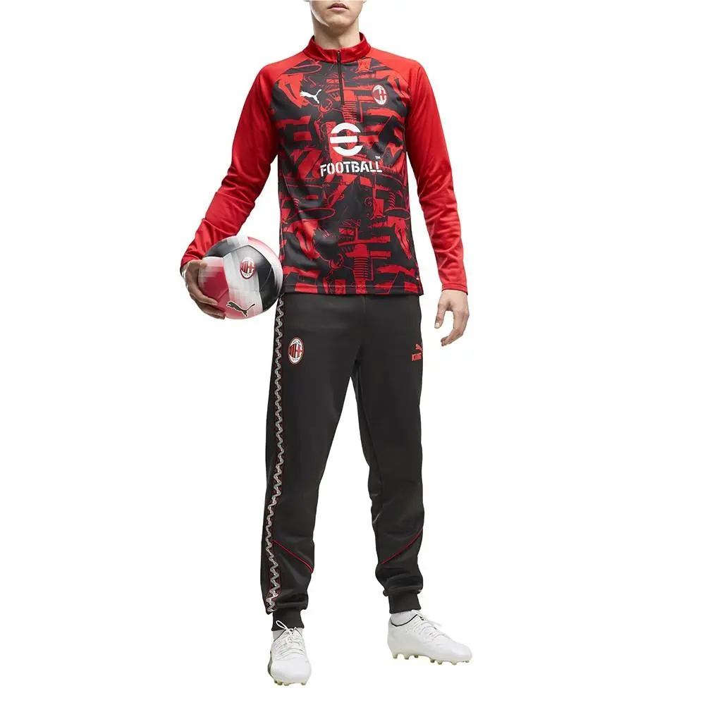 Puma clothing - PUMA Ac Milan King Anthem Pants - 78673617 - Grey (UPC: 199261221566) 3