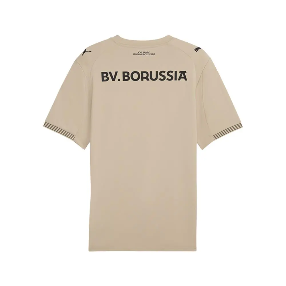 Puma clothing - PUMA Bvb Special Edition Crew Neck Short Sleeve Soccer Jersey Rep - 78011824 - Beige (UPC: 199259320127) 0