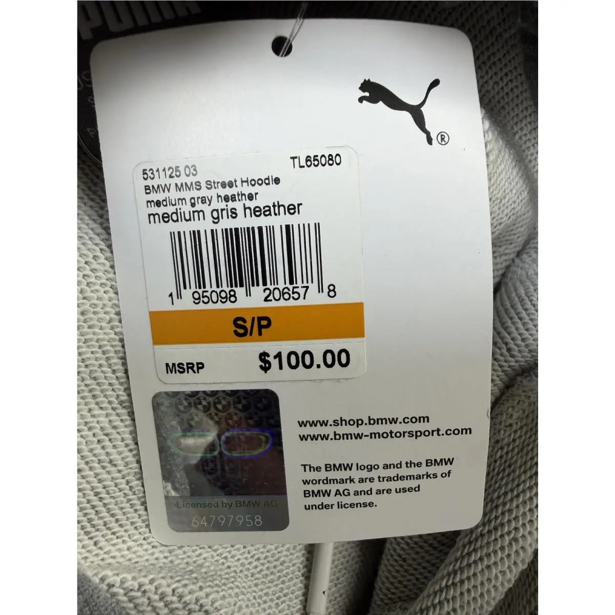 Puma clothing - Gray 1
