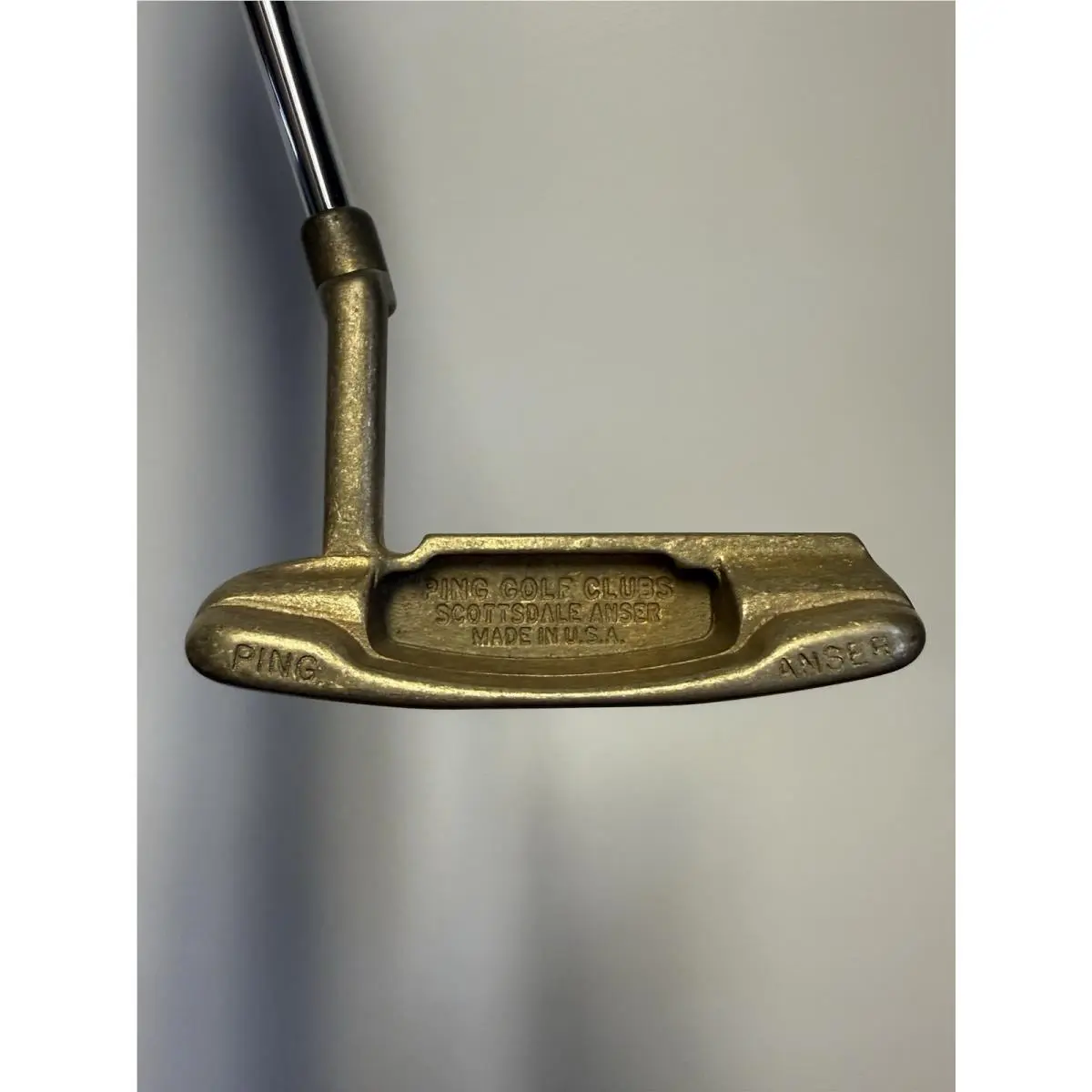 Ping 30th Anniversary Scottsdale Anser Putter 35 Bronze w/ Headcover Nos