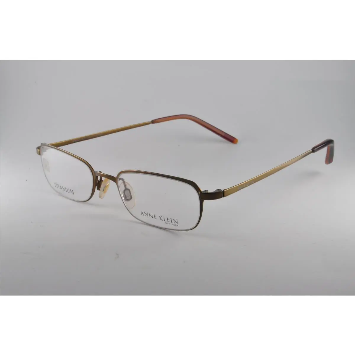 Anne Klein Eyeglasses AK7501 701 Gold Size 49-20-140
