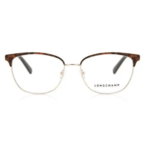 LO2103 214 Tortoise Gold Eyeglasses Frames 53-16-135 Womens by Longchamp
