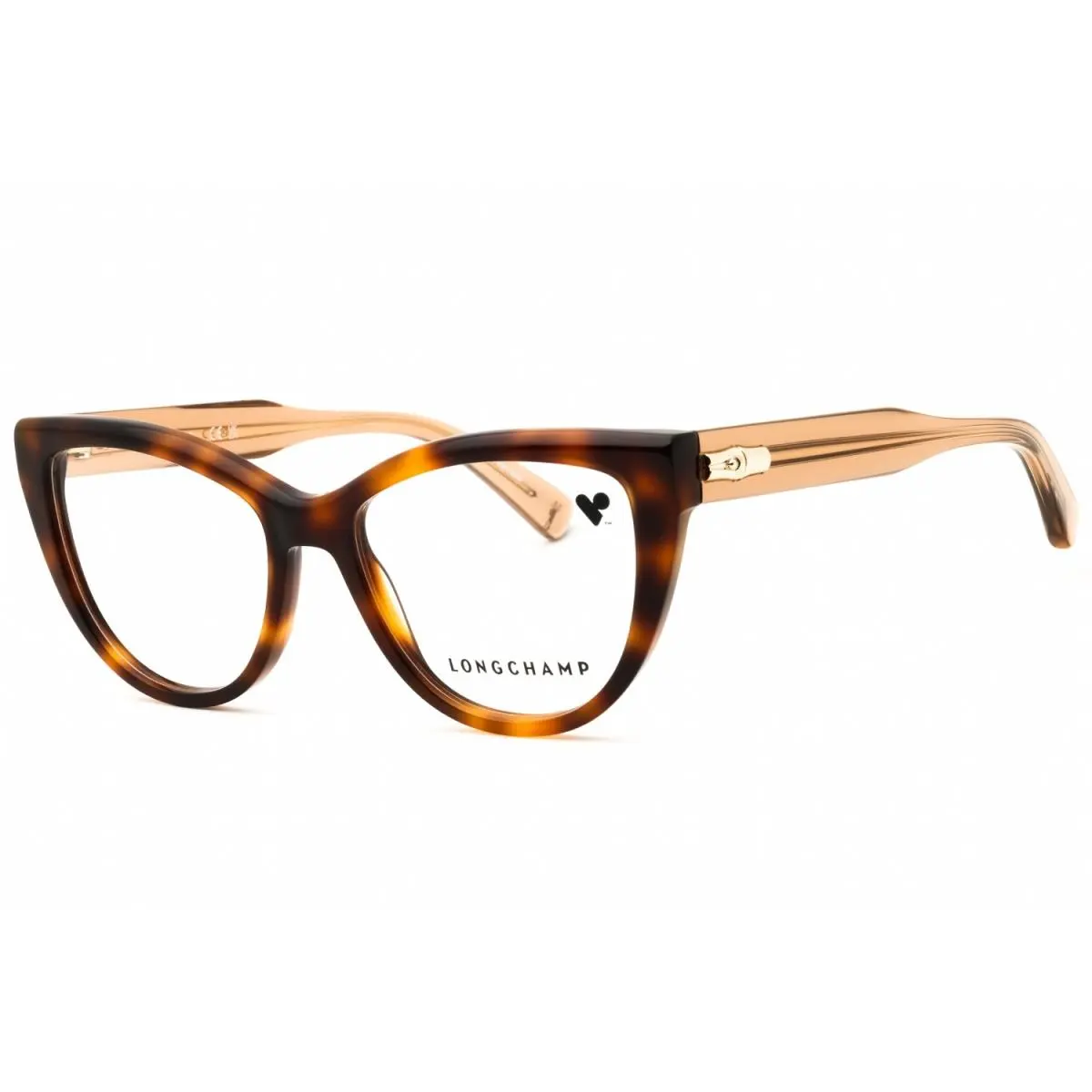LO277-230-52 Eyeglasses Frame Size 52mm 16mm 140mm Havana Women 88689 by Longchamp