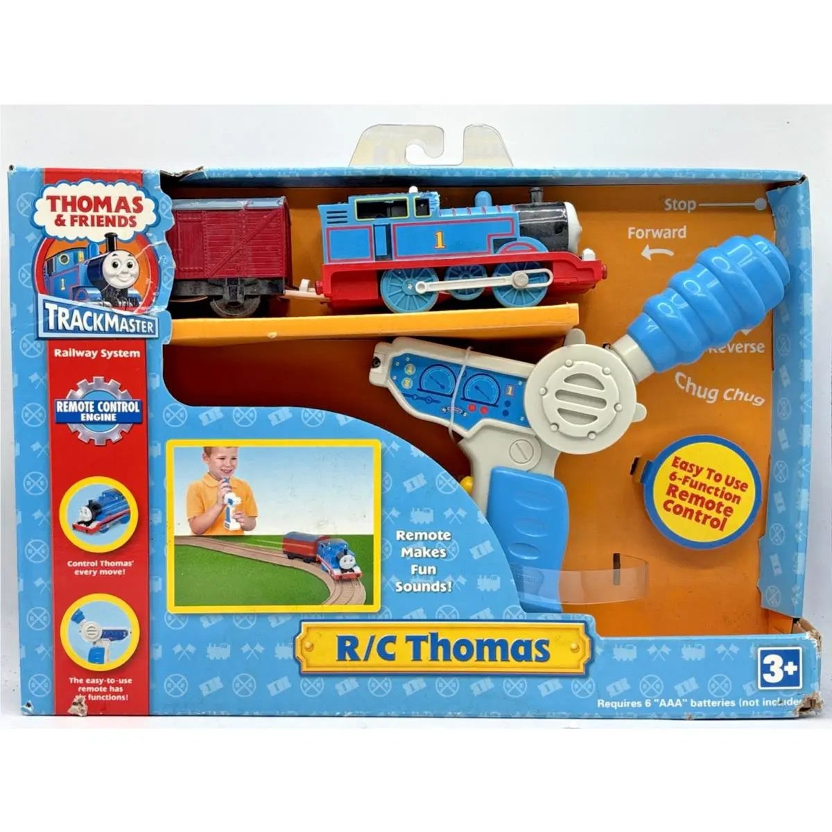 2008 Thomas Friends R/c Thomas Trackmaster Railway Motorized Train Mib
