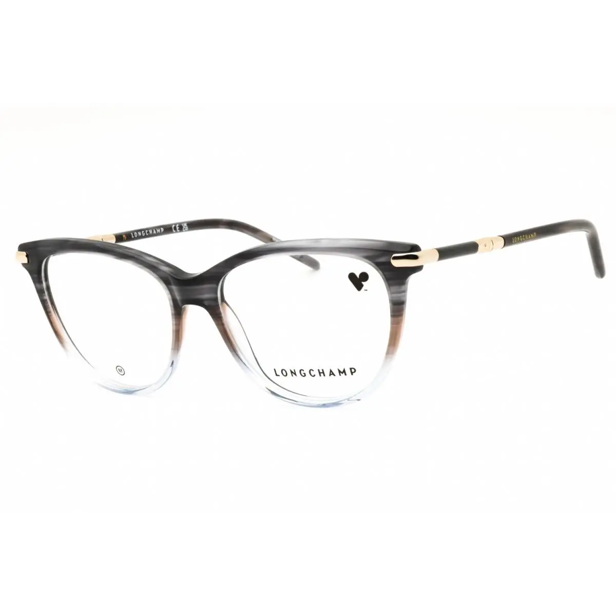 LO2727-037-53 Eyeglasses Frame Size 53mm 15mm 140mm Grey Women 886895 by Longchamp