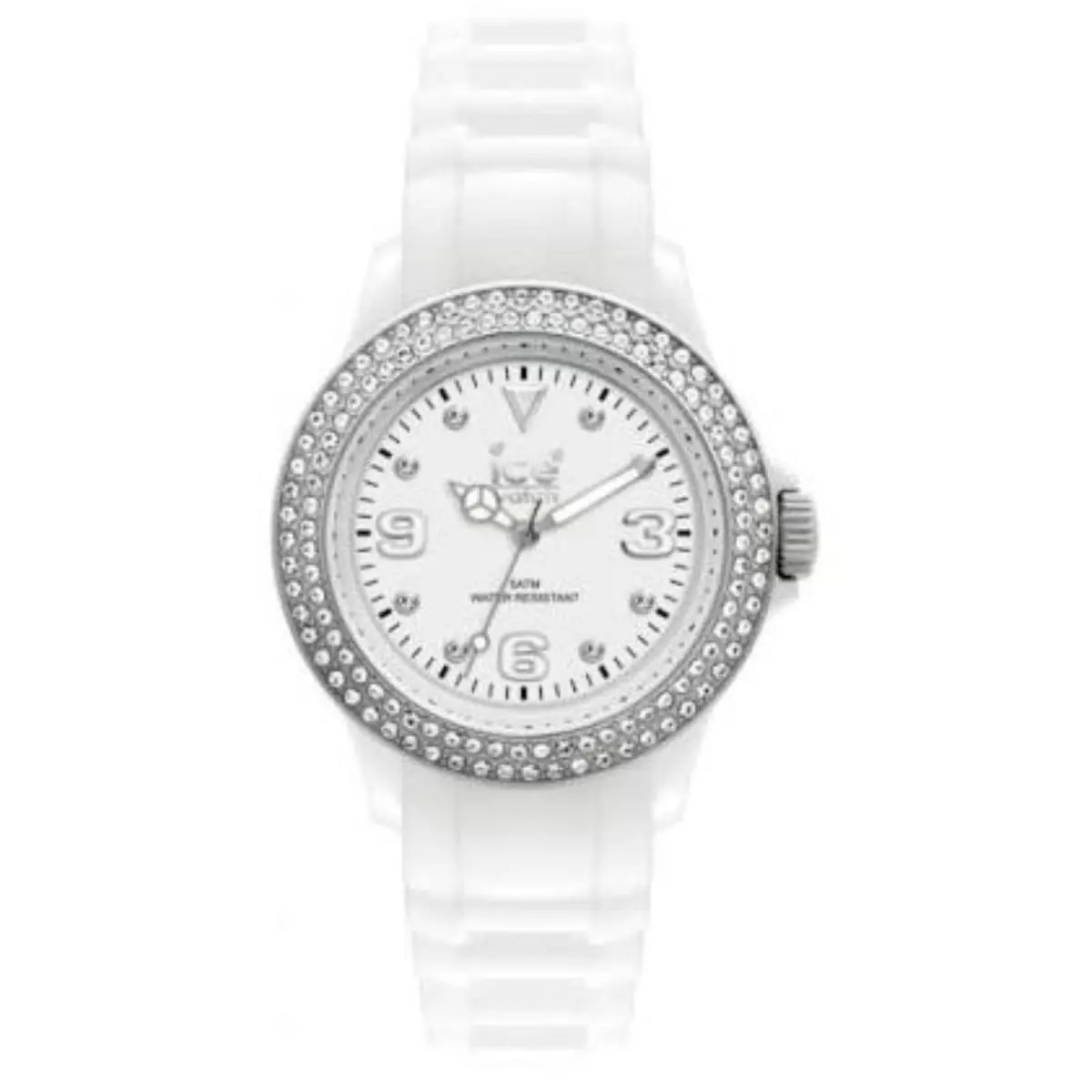 Ice Watch Women`s Sili White Dial Watch - SRT.WS.B.S.11 by Ice-Watch